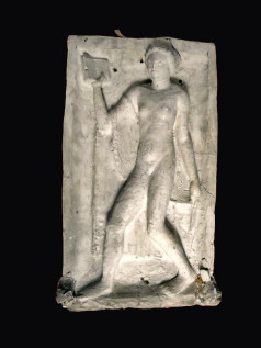 Gipsabguss Relief