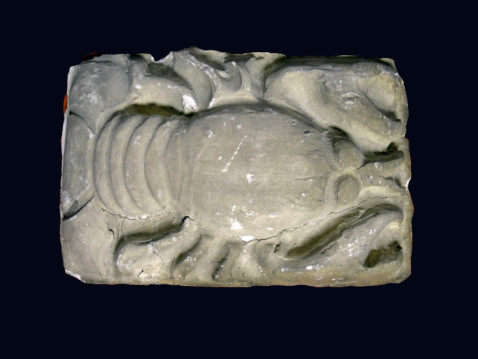 Gipsabguss Relief