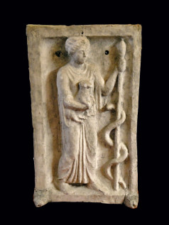 Gipsabguss Relief