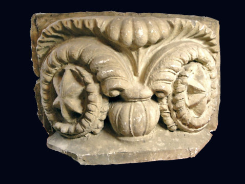 Gipsabguss Relief