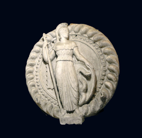 Gipsabguss Relief